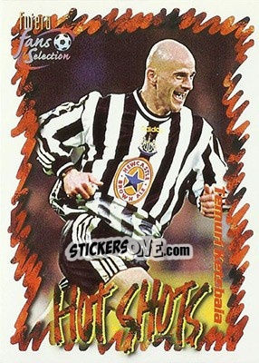 Cromo Temuri Ketsbaia - Newcastle United Fans' Selection 1999 - Futera