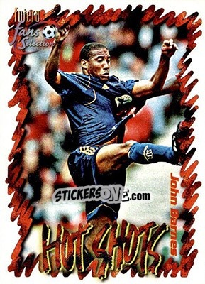 Cromo John Barnes - Newcastle United Fans' Selection 1999 - Futera