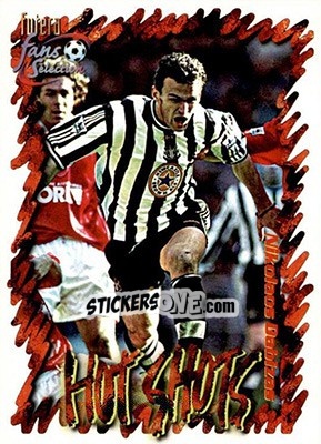 Cromo Nikolaos Dabizas - Newcastle United Fans' Selection 1999 - Futera