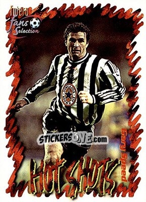 Sticker Gary Speed - Newcastle United Fans' Selection 1999 - Futera