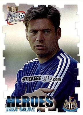 Sticker Chris Waddle - Newcastle United Fans' Selection 1999 n. 58 - Futera