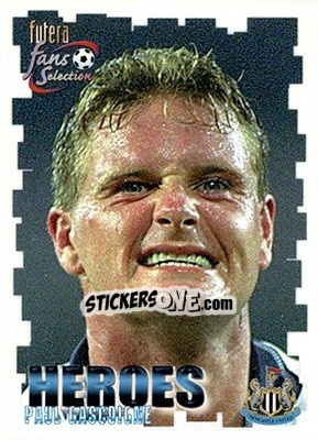 Sticker Paul Gascoigne - Newcastle United Fans' Selection 1999 - Futera