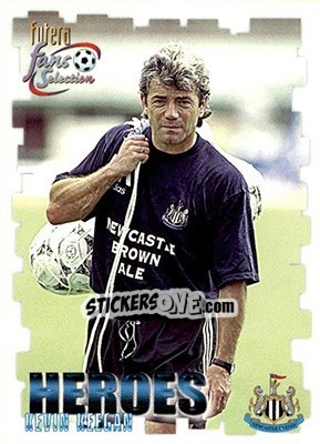 Cromo Kevin Keegan - Newcastle United Fans' Selection 1999 - Futera