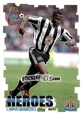 Cromo Led Ferdinand - Newcastle United Fans' Selection 1999 - Futera