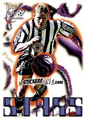 Cromo Stuart Pearce - Newcastle United Fans' Selection 1999 - Futera