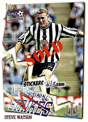 Sticker Steve Watson - Newcastle United Fans' Selection 1999 - Futera