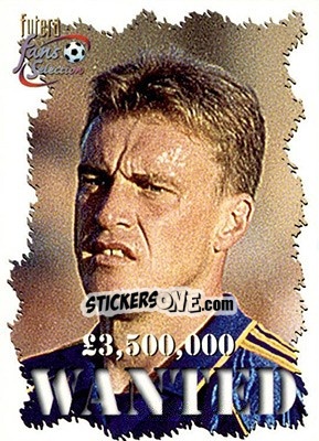 Sticker Stephane Guivarc'H - Newcastle United Fans' Selection 1999 - Futera