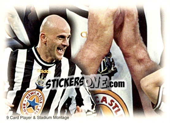 Cromo Montage (puzzle 5) - Newcastle United Fans' Selection 1999 - Futera