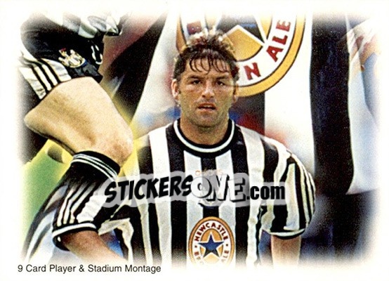 Cromo Montage (puzzle 6) - Newcastle United Fans' Selection 1999 n. 78 - Futera