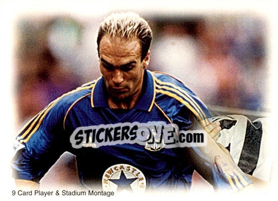 Sticker Montage (puzzle 7) - Newcastle United Fans' Selection 1999 - Futera