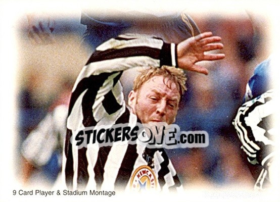 Figurina Montage (puzzle 8) - Newcastle United Fans' Selection 1999 - Futera