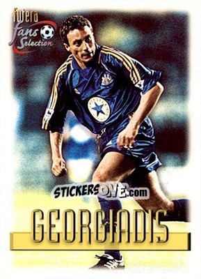 Cromo George Georgiadis - Newcastle United Fans' Selection 1999 - Futera