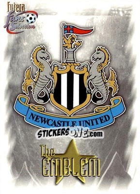 Sticker Emblem - Newcastle United Fans' Selection 1999 - Futera