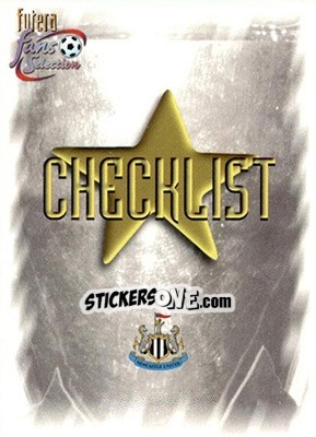 Sticker Checklist