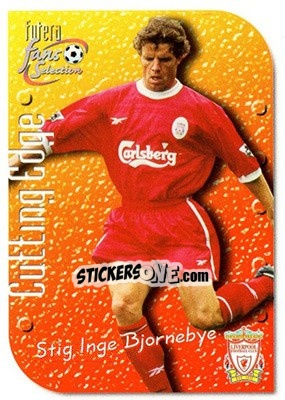 Cromo Stig Inge Bjornebye - Liverpool Fans' Selection 1999 - Futera