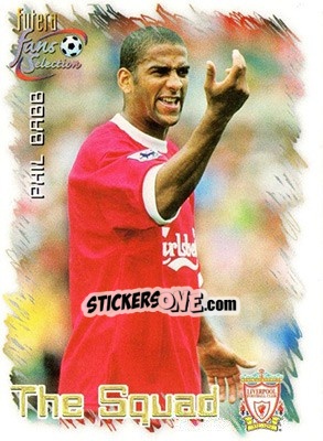 Sticker Phil Babb - Liverpool Fans' Selection 1999 - Futera