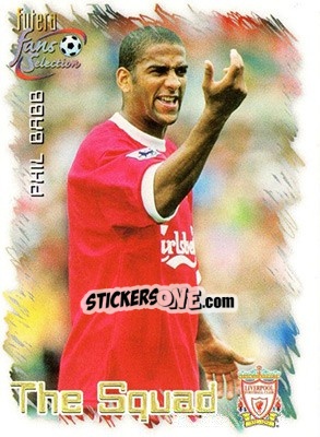 Cromo Phil Babb - Liverpool Fans' Selection 1999 n. 13 - Futera