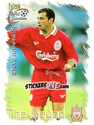 Sticker Steve Harkness - Liverpool Fans' Selection 1999 - Futera