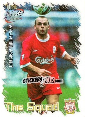 Sticker Danny Murphy - Liverpool Fans' Selection 1999 - Futera