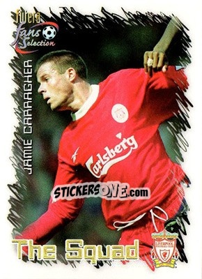 Cromo Jamie Carragher - Liverpool Fans' Selection 1999 - Futera