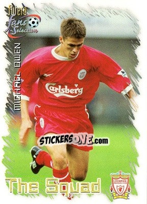 Sticker Michael Owen - Liverpool Fans' Selection 1999 n. 26 - Futera