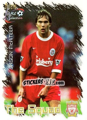 Sticker Jason McAteer - Liverpool Fans' Selection 1999 - Futera