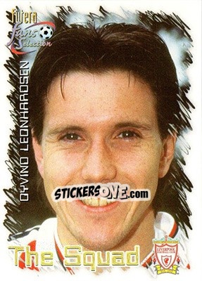 Sticker Oyvind Leonhardsen - Liverpool Fans' Selection 1999 - Futera