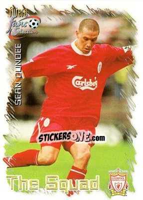 Figurina Sean Dundee - Liverpool Fans' Selection 1999 n. 30 - Futera