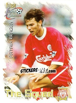 Cromo Patrik Berger - Liverpool Fans' Selection 1999 - Futera