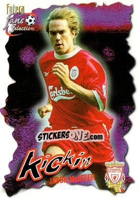 Sticker Jason McAteer - Liverpool Fans' Selection 1999 n. 38 - Futera