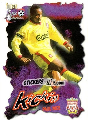 Sticker Paul Ince - Liverpool Fans' Selection 1999 - Futera