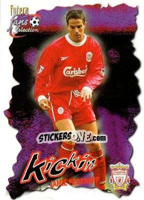 Sticker Jamie Redknapp - Liverpool Fans' Selection 1999 - Futera
