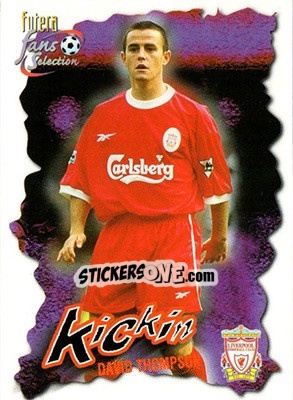 Sticker David Thompson - Liverpool Fans' Selection 1999 - Futera