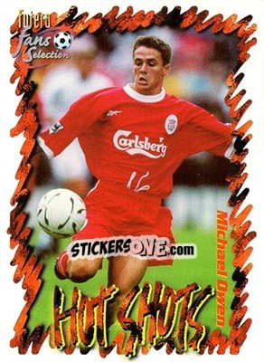 Sticker Michael Owen - Liverpool Fans' Selection 1999 n. 53 - Futera