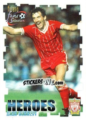 Sticker Alan Kennedy - Liverpool Fans' Selection 1999 - Futera
