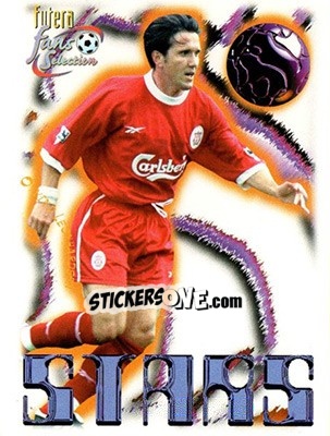 Sticker Oyvind Leonhardsen - Liverpool Fans' Selection 1999 - Futera