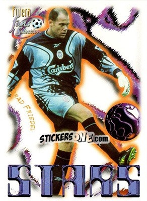 Cromo Brad Freidel - Liverpool Fans' Selection 1999 n. 65 - Futera