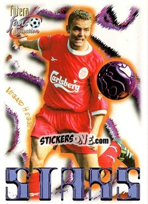 Cromo Vegard Heggem - Liverpool Fans' Selection 1999 n. 66 - Futera