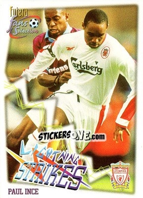Cromo Paul Ince Wanted - Liverpool Fans' Selection 1999 - Futera