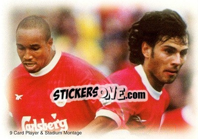 Sticker Montage (puzzle 1) - Liverpool Fans' Selection 1999 - Futera