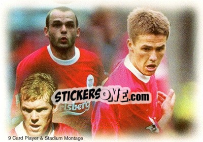 Figurina Montage (puzzle 4) - Liverpool Fans' Selection 1999 - Futera