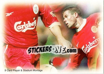 Cromo Montage (puzzle 5) - Liverpool Fans' Selection 1999 n. 77 - Futera