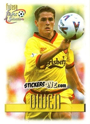 Cromo Michael Owen - Liverpool Fans' Selection 1999 - Futera