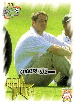 Sticker Jamie Redknapp - Liverpool Fans' Selection 1999 - Futera