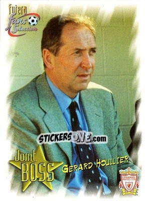 Cromo Gerard Houllier - Liverpool Fans' Selection 1999 - Futera