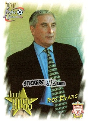 Sticker Roy Evans - Liverpool Fans' Selection 1999 - Futera