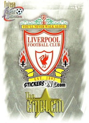 Cromo Emblem - Liverpool Fans' Selection 1999 - Futera