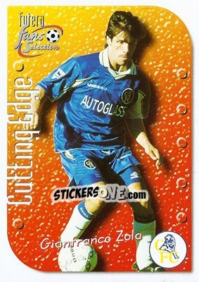 Cromo Gianfranco Zola - Chelsea Fans' Selection 1999 - Futera