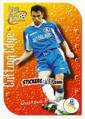 Sticker Gustavo Poyet - Chelsea Fans' Selection 1999 - Futera