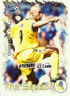 Figurina Gianluca Vialli - Chelsea Fans' Selection 1999 - Futera